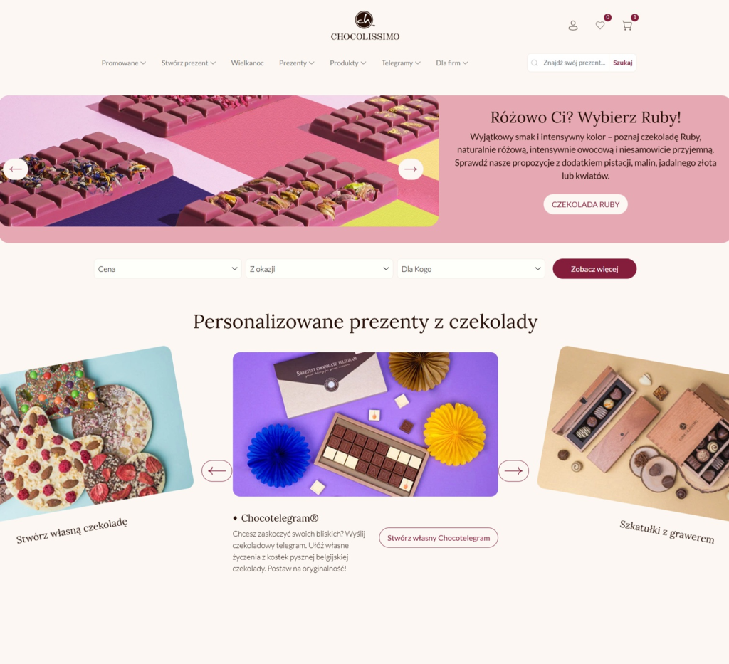 konfigurator produktów, platformy b2b, migracja sklepu internetowego Rozwiązania e-commerce - Landingi