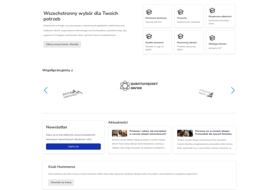 konfigurator produktów, platformy b2b, migracja sklepu internetowego Rozwiązania e-commerce - Testy A/B